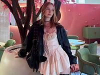 naughty cam girl fingering shaved pussy CandiFerretti